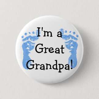 Badge Rond 5 Cm Je suis un grand-père !