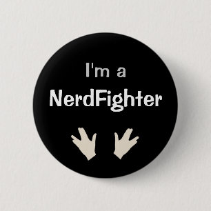 Badge Rond 5 Cm Je suis un NerdFighter - DFTBA