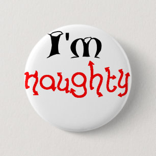 Badge Rond 5 Cm Je suis vilain