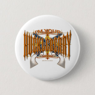 Badge Rond 5 Cm Je suis votre airelle