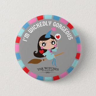 Badge Rond 5 Cm Je suis vraiment magnifique !