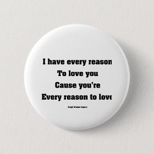 Badge Rond 5 Cm Je t'aime