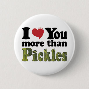 Badge Rond 5 Cm Je T'Aime Plus Que Des Pochettes