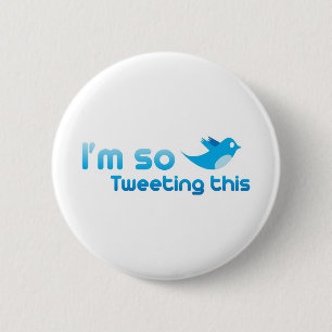 Badge Rond 5 Cm Je tweete ça