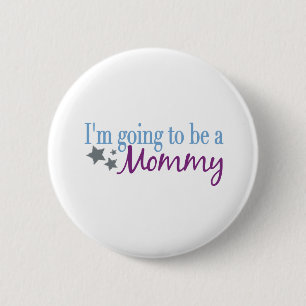Badge Rond 5 Cm Je vais être une maman