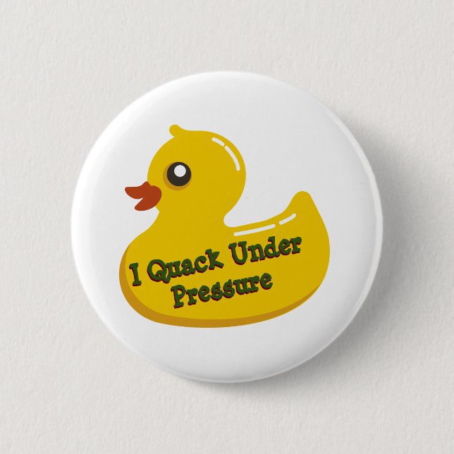 Badge Rond 5 Cm J'écrase sous pression (Devant)