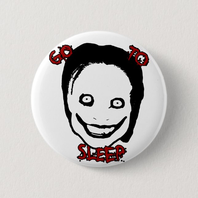 Badge Rond 5 Cm Jeff le tueur (Devant)