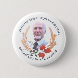 Badge Rond 5 Cm Jerome Segal pour le président 2020