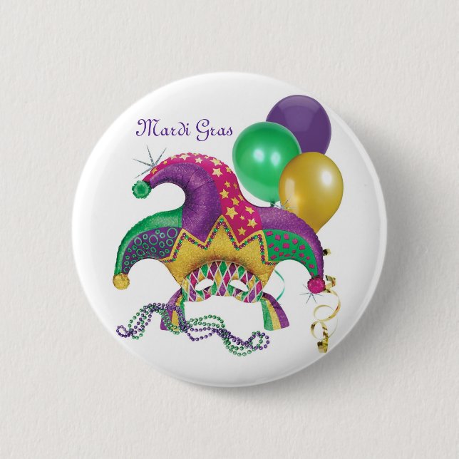 Badge Rond 5 Cm Jester (Devant)