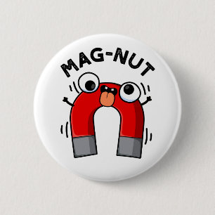 Badge Rond 5 Cm Jeu d'amant amusant noix de mag