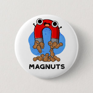 Badge Rond 5 Cm Jeu d'amant amusant noix de mag