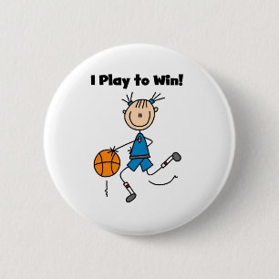 Badge Rond 5 Cm Jeu de B-Ball à gagner