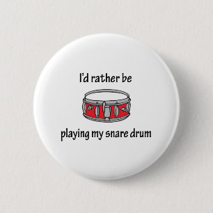 Badge Rond 5 Cm Jeu de mon tambour de piège