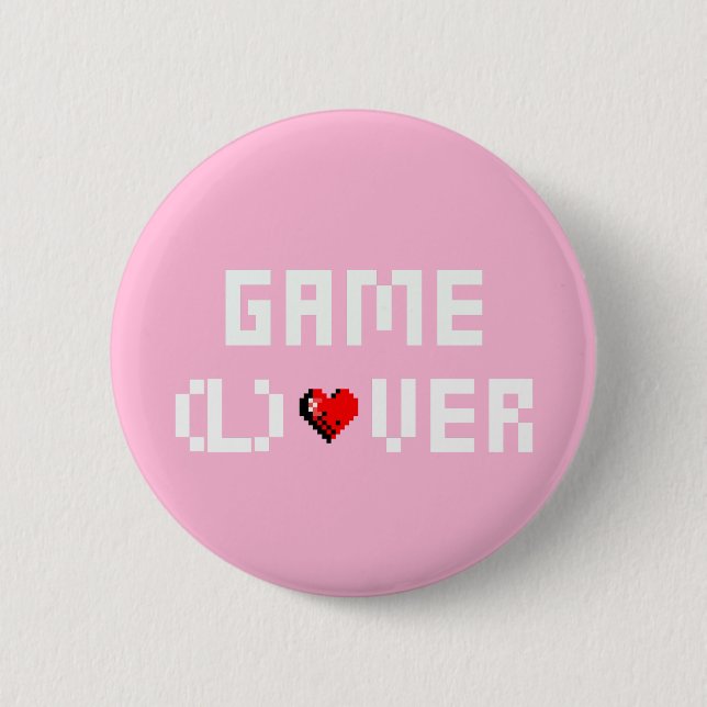 Badge Rond 5 Cm Jeu (L) Over (Devant)