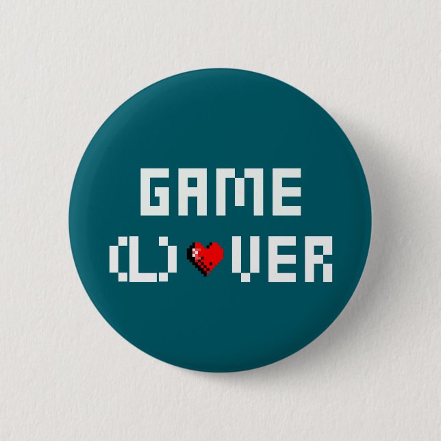 Badge Rond 5 Cm Jeu (L) Over (Devant)
