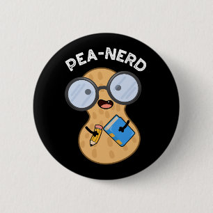 Badge Rond 5 Cm Jeu Nerd de cacahuètes nerd