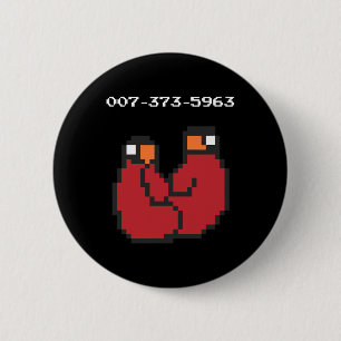 Badge Rond 5 Cm Jeu vidéo 90s 45s Codes Drôle cadeau