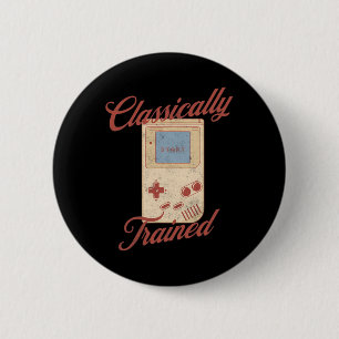 Badge Rond 5 Cm Jeu vidéo Retro Vintage de formation Jeux de poche
