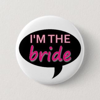 Badge Rond 5 Cm jeune mariée