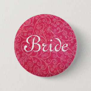 Badge Rond 5 Cm Jeune mariée