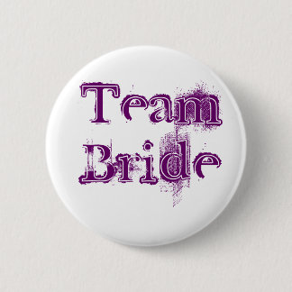 Badge Rond 5 Cm Jeune mariée d'équipe