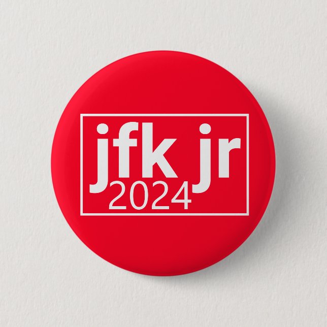 Badge Rond 5 Cm JFK, jr.2024 (Devant)
