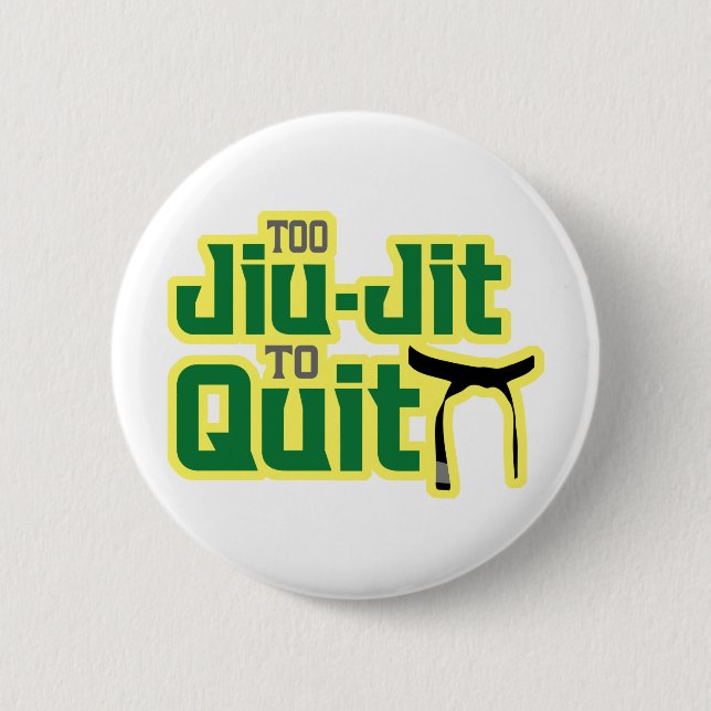 Badge Rond 5 Cm Jiu-Jitsu (Devant)