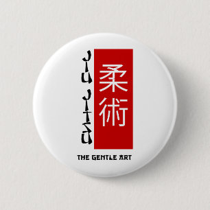 Badge Rond 5 Cm Jiu Jitsu - l'art doux
