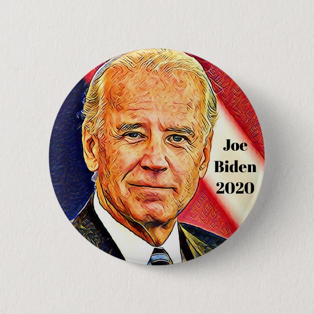 Badge Rond 5 Cm Joe Biden-2020 Election_ (Devant)