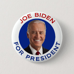 Badge Rond 5 Cm Joe Biden pour le président