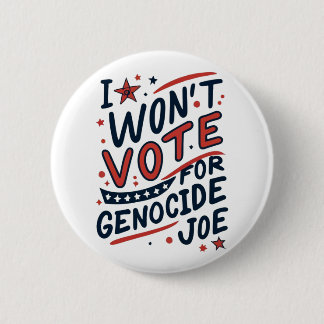Badge Rond 5 Cm joe du génocide, bouton
