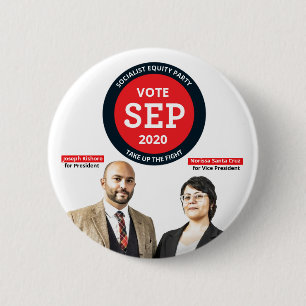 Badge Rond 5 Cm Joe Kishore for President