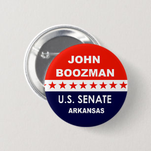Badge Rond 5 Cm John Boozman