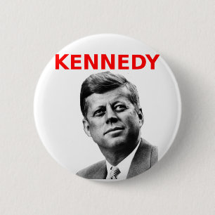 Badge Rond 5 Cm John F. Kennedy