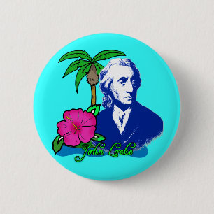 Badge Rond 5 Cm John Locke sur l'Île déserte