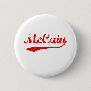 BADGE ROND 5 CM JOHN MCCAIN
