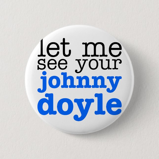 Badge Rond 5 Cm Johnny Doyle (Devant)