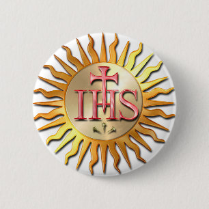 Badge Rond 5 Cm Joint de jésuite