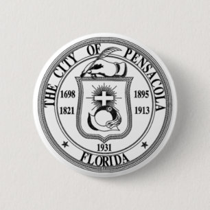 Badge Rond 5 Cm Joint de Pensacola