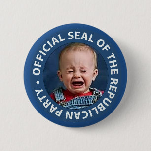 Badge Rond 5 Cm joint officiel du Parti Républicain