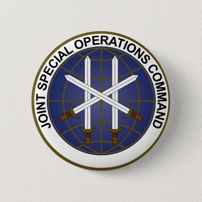 Badge Rond 5 Cm Joint Special Operations Command (Devant)