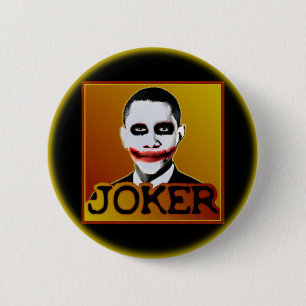Badge Rond 5 Cm Joker Obama
