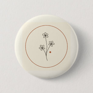 Badge Rond 5 Cm joli ajustement pour vos boutons avec une touche é