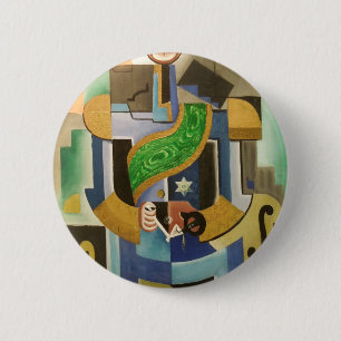 Badge Rond 5 Cm Josef Čapek (tchèque, 1887 - 1945)
