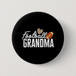 Badge Rond 5 Cm Joueur de football Léopard de football