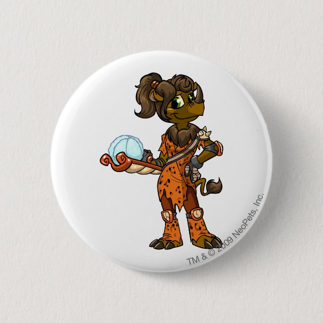 Badge Rond 5 Cm Joueur du Tonu Tyrannia (Devant)