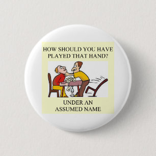 Badge Rond 5 Cm joueur en double de jeu de pont