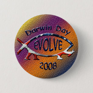 Badge Rond 5 Cm jour 08 de darwin