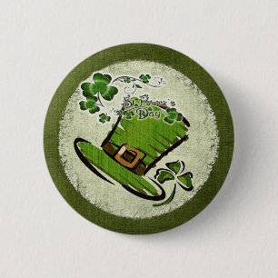 Badge Rond 5 Cm Jour Bonnie St. Patricks FLARE