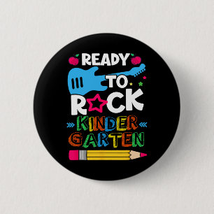 Badge Rond 5 Cm Jour de la maternelle prêt à faire la maternelle 
